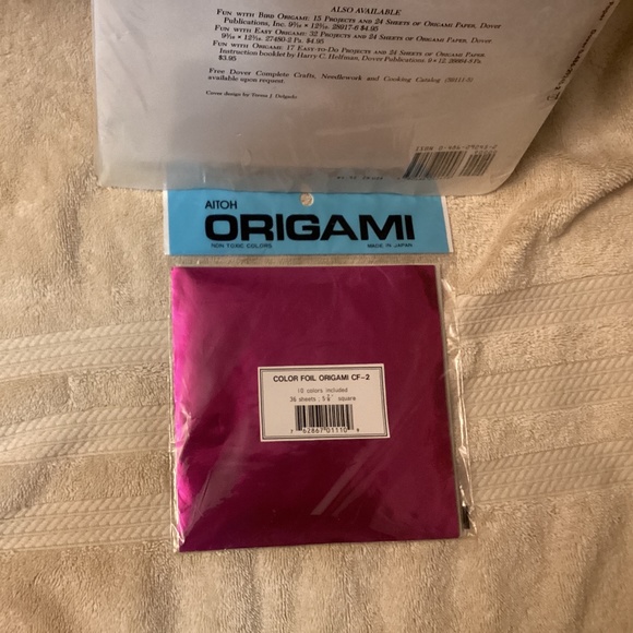 New Sealed Fun with Animal Origami 48 page Booklet plus Origami Paper - Picture 5 of 6